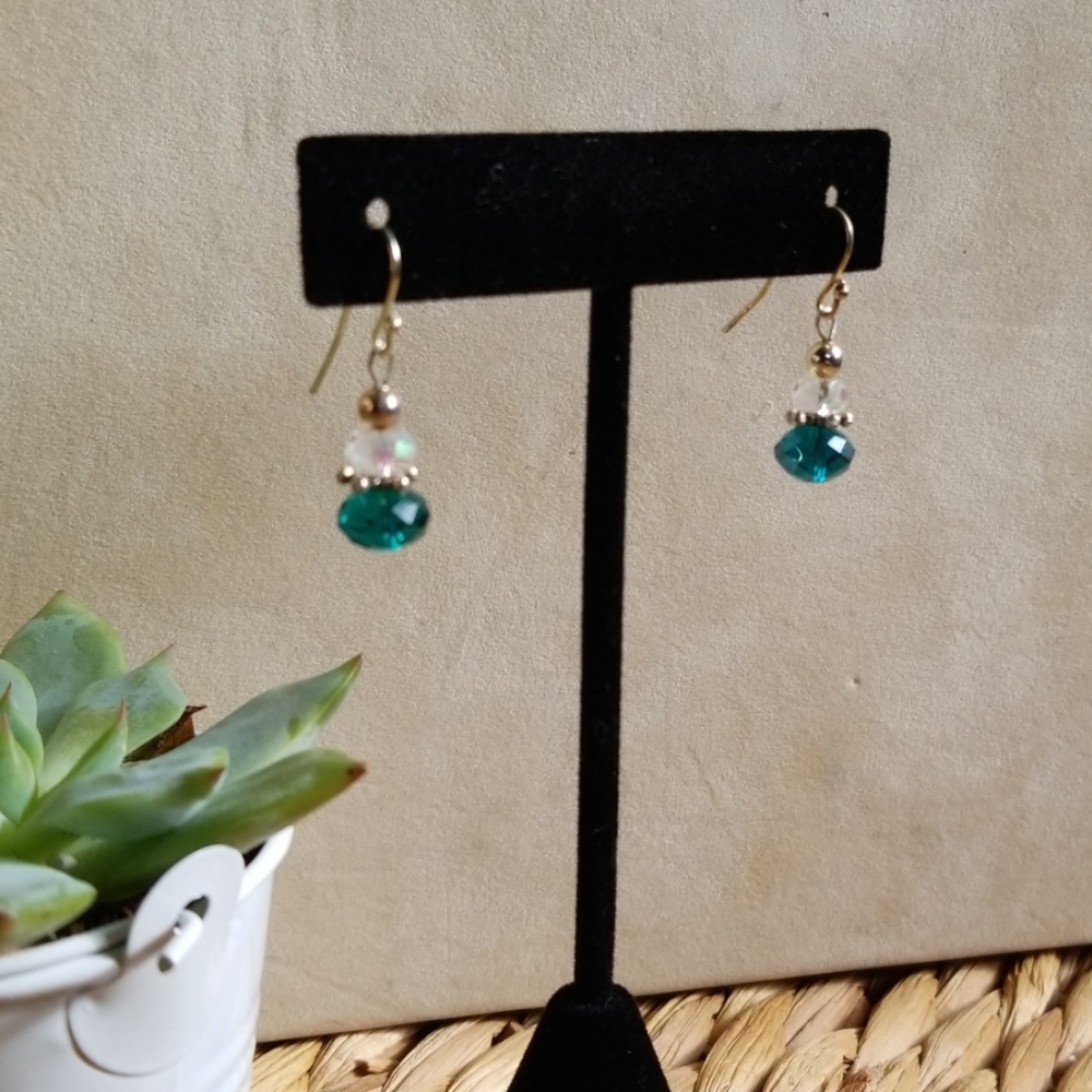 💐Handmade Crystal Earrings
